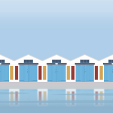 Load image into Gallery viewer, Wellington Boat Sheds
